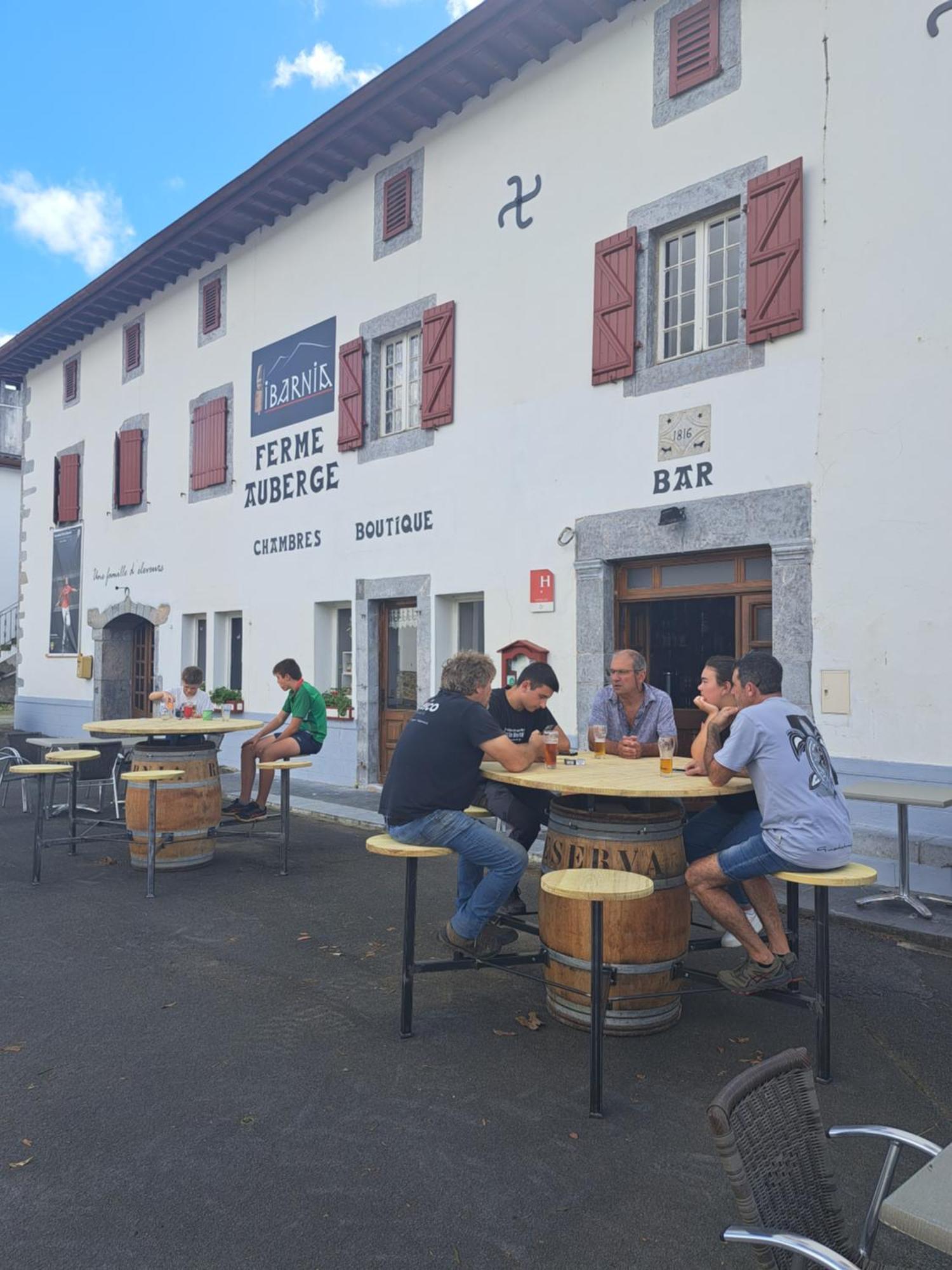Ferme Auberge Ibarnia Lecumberry Exteriör bild